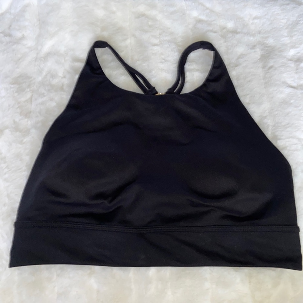 VICTORIA'S SECRET VS Bralette Comfortable Lounge Bra Comfy Black Size Large L Lg